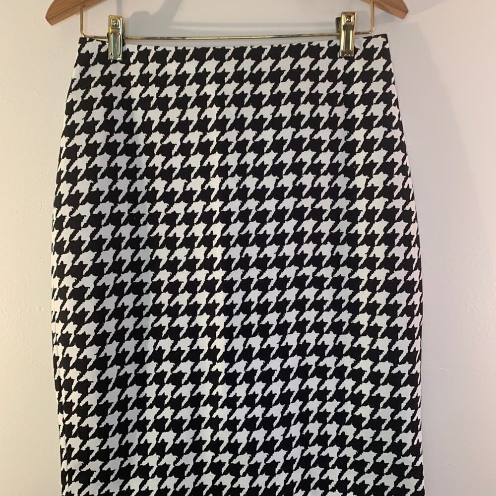 THE LIMITED Women’s Black/White Fully Lined Pencil Skirt / Size: 6 - Picture 5 of 9